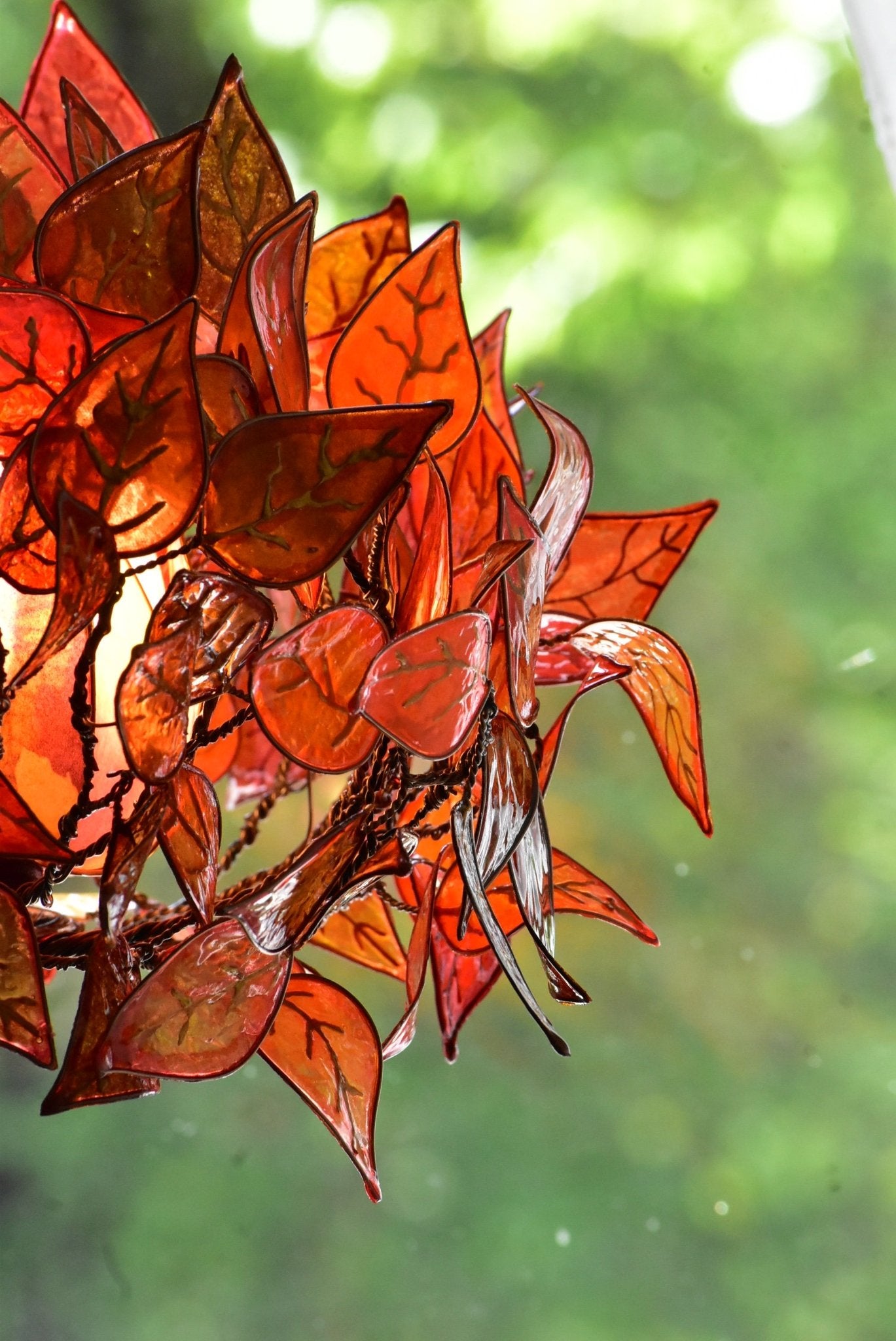 Lampada da tavolo albero d'autunno - Fiorediluce