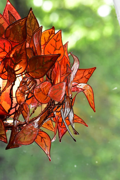 Lampada da tavolo albero d'autunno - Fiorediluce